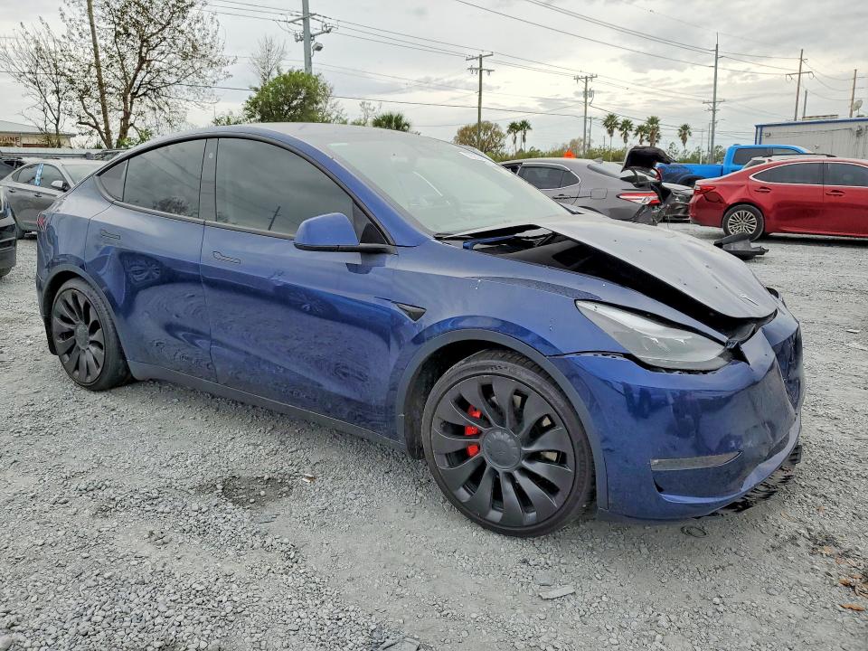 Продажа на аукционе авто 2022 Tesla Model Y, vin: 7SAYGDEF5NF459670, номер лота: 76939435