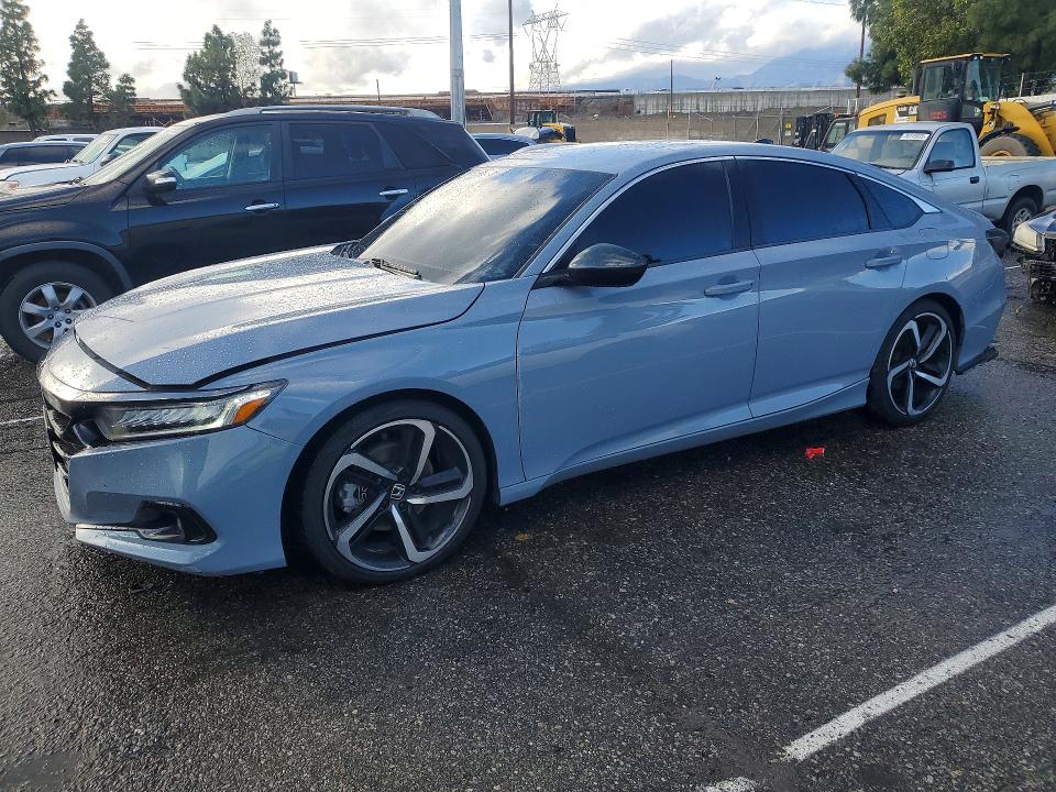 78362485 :رقم المزاد ، 1HGCV1F40MA006509 vin ، 2021 Honda Accord 4d مزاد بيع