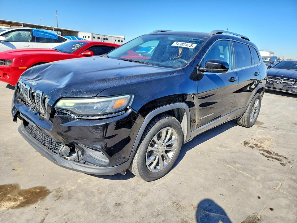 2020 Jeep Cherokee მანქანა იყიდება აუქციონზე, vin: 1C4PJLLB7LD624210, აუქციონის ნომერი: 74892435