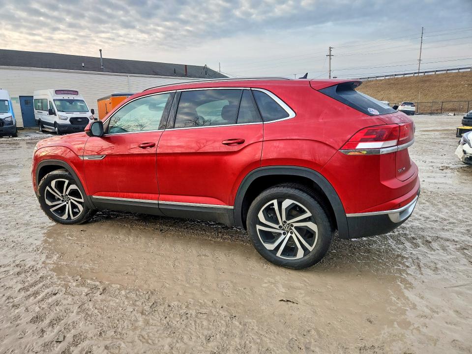 77744325 :رقم المزاد ، 1V2TE2CA1MC204842 vin ، 2021 Volkswagen Atlas Cross Sport مزاد بيع