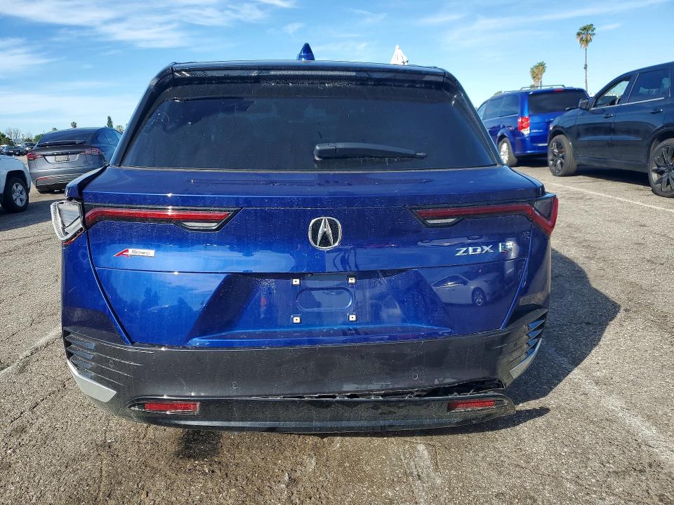 2024 Acura Zdx მანქანა იყიდება აუქციონზე, vin: 4W5KHMRK2RZ505692, აუქციონის ნომერი: 78716975