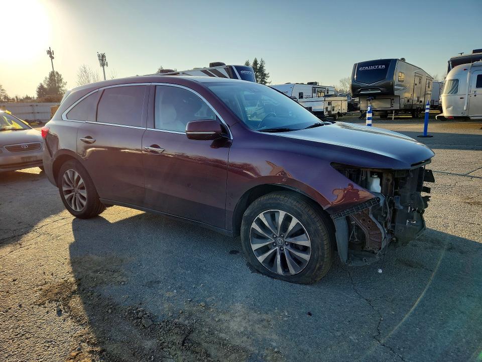 Aukcja sprzedaży 2016 Acura Mdx, vin: 5FRYD4H45GB040395, numer aukcji: 76264665