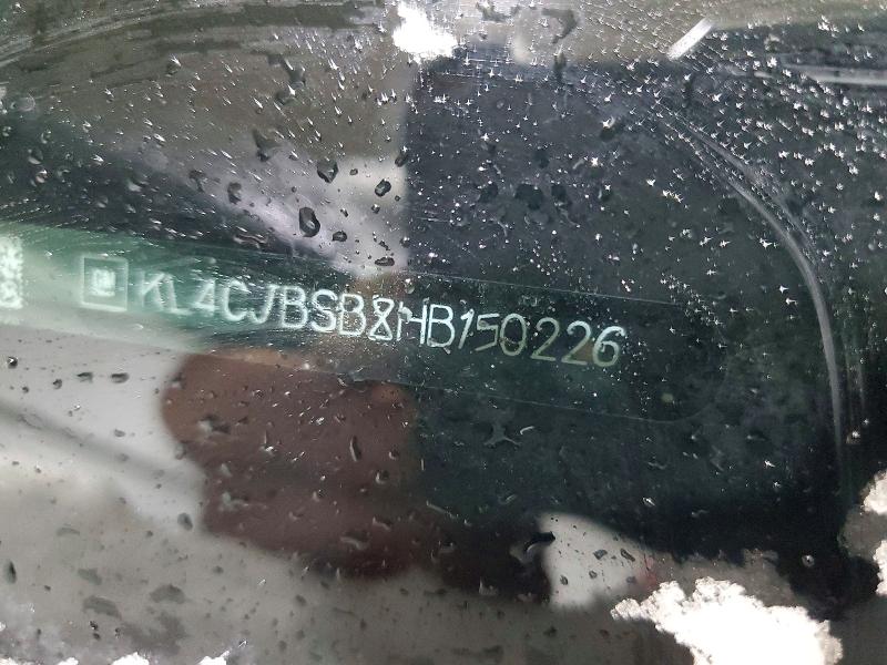 76793395 :رقم المزاد ، KL4CJBSB8HB150226 vin ، 2017 Buick Encore مزاد بيع