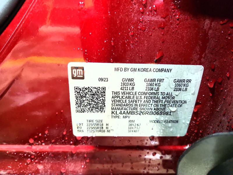 Продаж на аукціоні авто 2024 Buick Encore Gx, vin: KL4AMBS26RB068981, номер лоту: 77420895