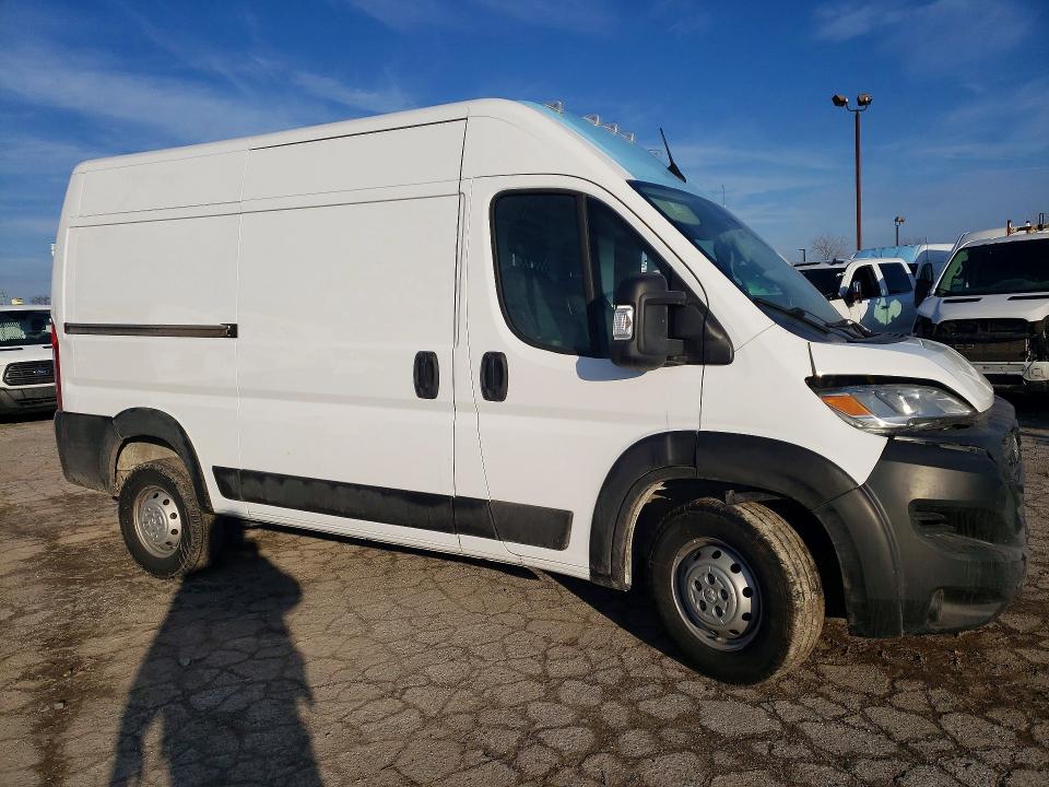 77175125 :رقم المزاد ، 3C6LRVCG8PE562536 vin ، 2023 Ram Promaster 2500 مزاد بيع
