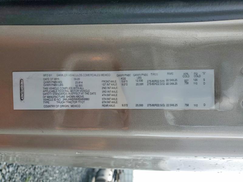 Продажа на аукционе авто 2021 Freigliner Cascadia 126, vin: 3AKJHHDR8MSMH8880, номер лота: 77546265