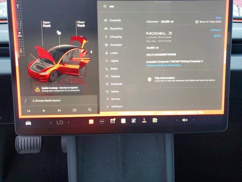 Продаж на аукціоні авто 2024 Tesla Model 3, vin: 5YJ3E1EB8RF790385, номер лоту: 77327585