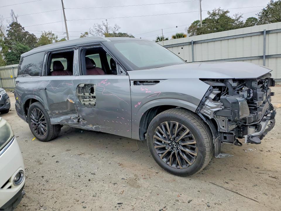 77195655 :رقم المزاد ، JN8AZ3CC6S9603152 vin ، 2025 Infiniti Qx80 مزاد بيع