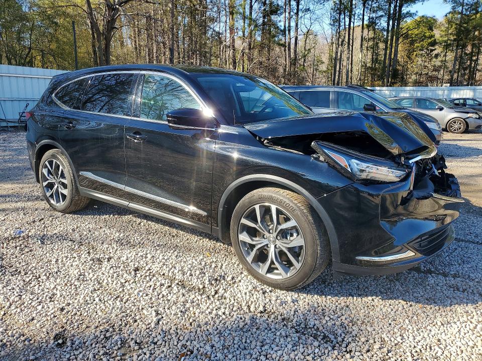 76782865 :رقم المزاد ، 5J8YE1H47NL006869 vin ، 2022 Acura Mdx مزاد بيع
