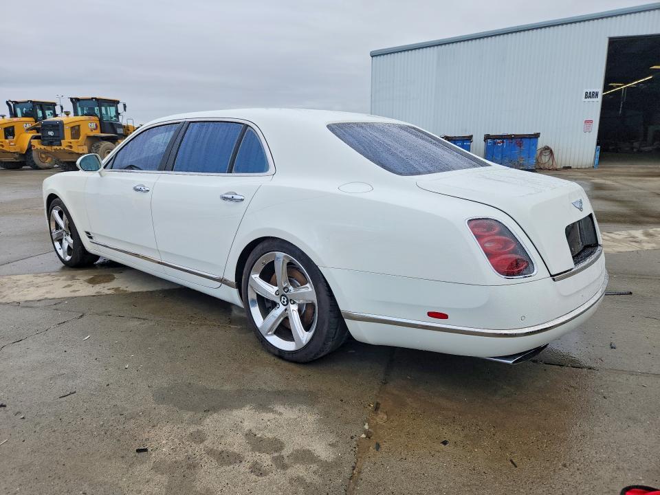 2016 Bentley Mulsanne მანქანა იყიდება აუქციონზე, vin: SCBBG7ZH3GC002262, აუქციონის ნომერი: 79059145