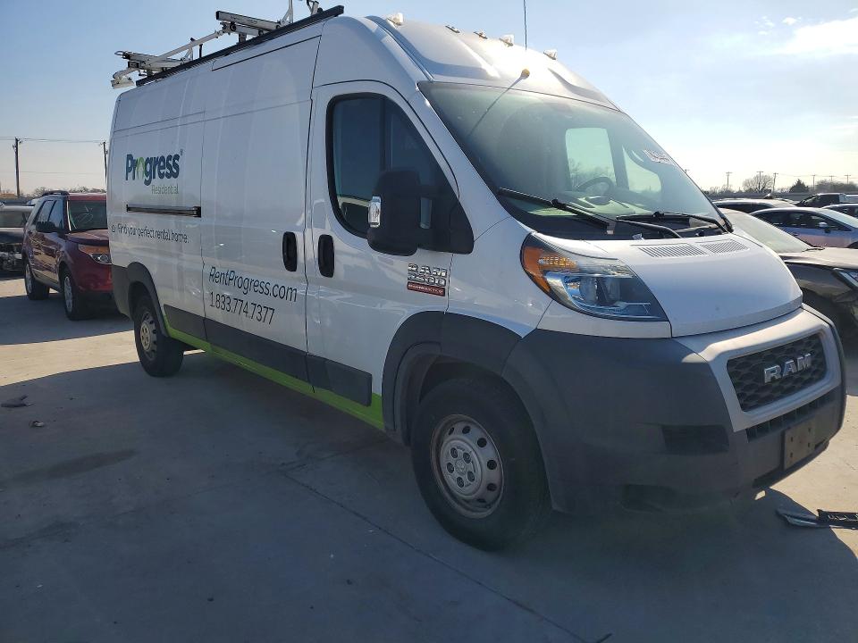 76213905 :رقم المزاد ، 3C6TRVDG6LE133565 vin ، 2020 Ram Promaster 2500 مزاد بيع