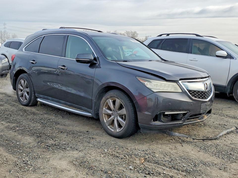 78365365 :رقم المزاد ، 5FRYD4H8XFB029779 vin ، 2015 Acura Mdx مزاد بيع