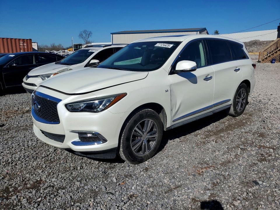 77124425 :رقم المزاد ، 5N1DL0MN0HC522700 vin ، 2017 Infiniti Qx60 مزاد بيع