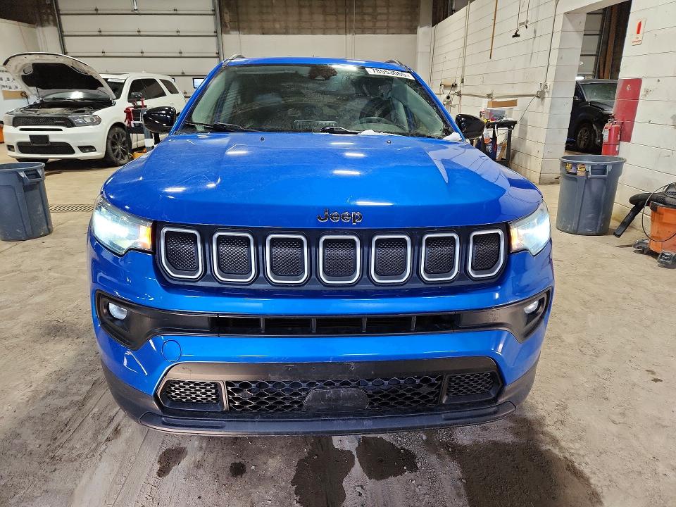 78553065 :رقم المزاد ، 3C4NJDBB7NT127413 vin ، 2022 Jeep Compass مزاد بيع