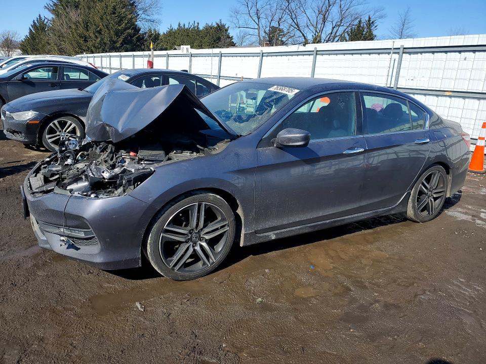 2016 Honda Accord მანქანა იყიდება აუქციონზე, vin: 1HGCR2F50GA115995, აუქციონის ნომერი: 76568705