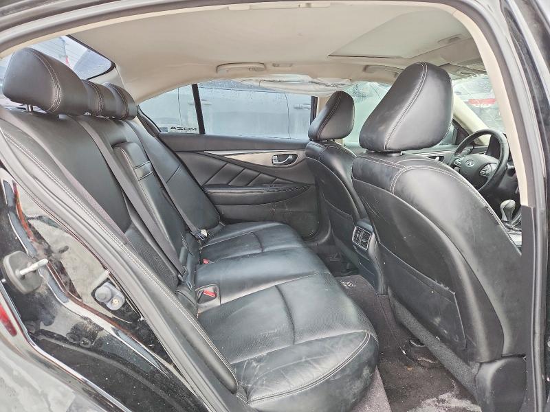2014 Infiniti Q50 მანქანა იყიდება აუქციონზე, vin: JN1BV7AR5EM689892, აუქციონის ნომერი: 76848085