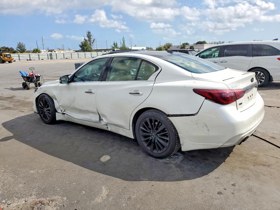 77394385 :رقم المزاد ، JN1EV7AR2JM438822 vin ، 2018 Infiniti Q50 مزاد بيع