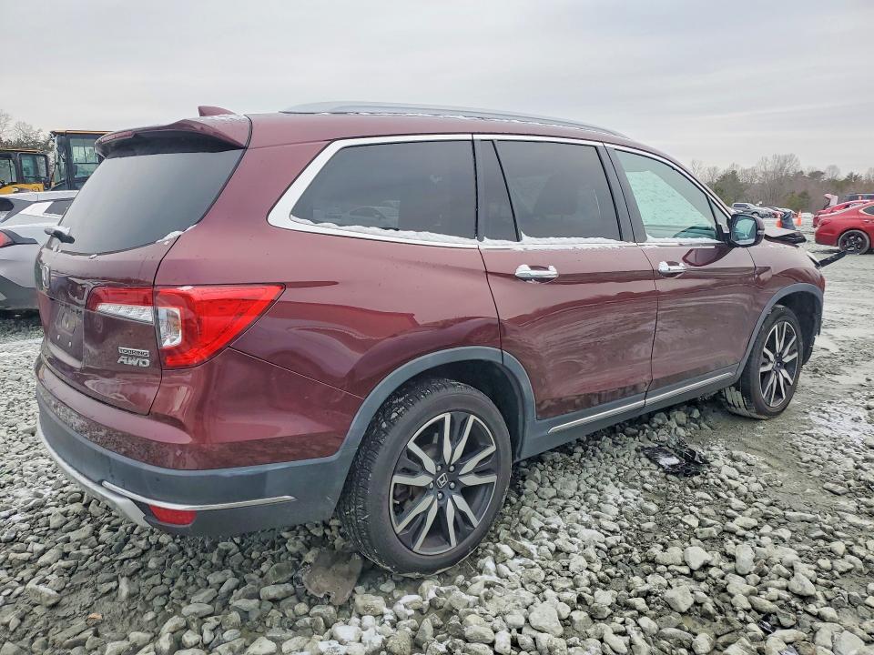75948785 :رقم المزاد ، 5FNYF6H62NB010714 vin ، 2022 Honda Pilot Tour مزاد بيع