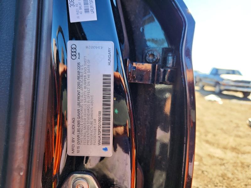 Продаж на аукціоні авто 2016 Audi A3, vin: WAUA7GFF2G1050100, номер лоту: 75850705