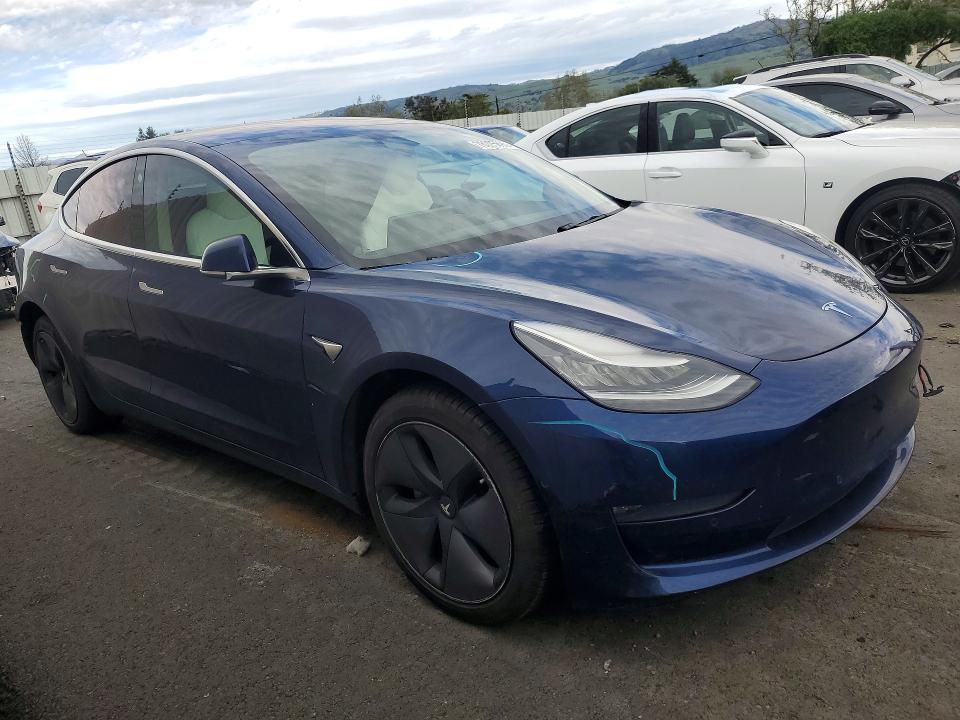 2018 Tesla Model 3 მანქანა იყიდება აუქციონზე, vin: 5YJ3E1EB0JF097847, აუქციონის ნომერი: 78095895