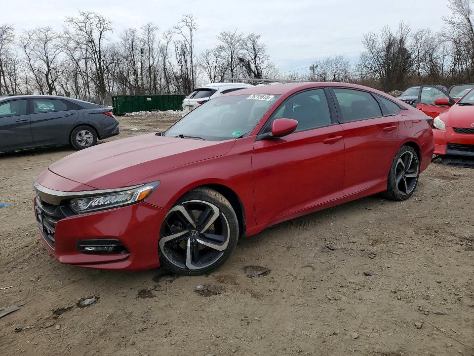2018 Honda Accord მანქანა იყიდება აუქციონზე, vin: 1HGCV1F37JA005330, აუქციონის ნომერი: 76715515