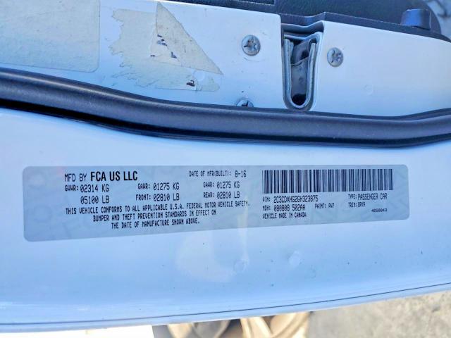 Продажа на аукционе авто 2016 Dodge Charger, vin: 2C3CDXHG2GH323875, номер лота: 77810145