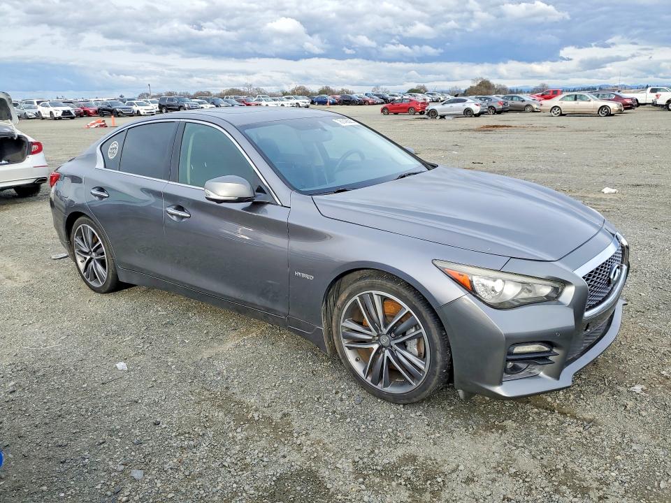 2015 Infiniti Q50 მანქანა იყიდება აუქციონზე, vin: JN1AV7AR2FM850907, აუქციონის ნომერი: 78143535