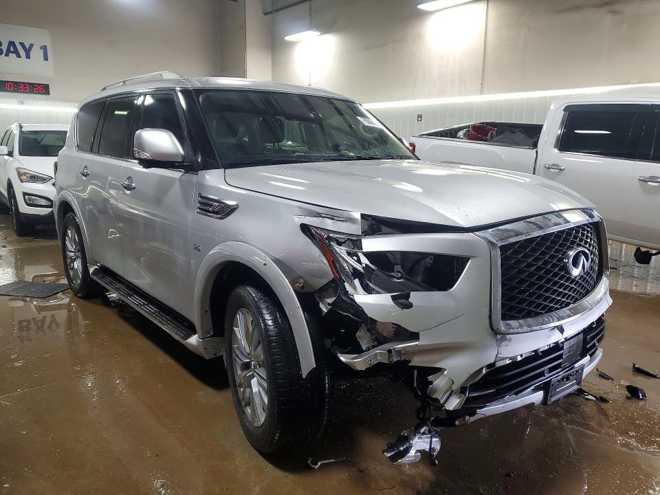 Auction sale of the 2018 Infiniti Qx80 Base, vin: JN8AZ2NEXJ9190398, lot number: 75568905