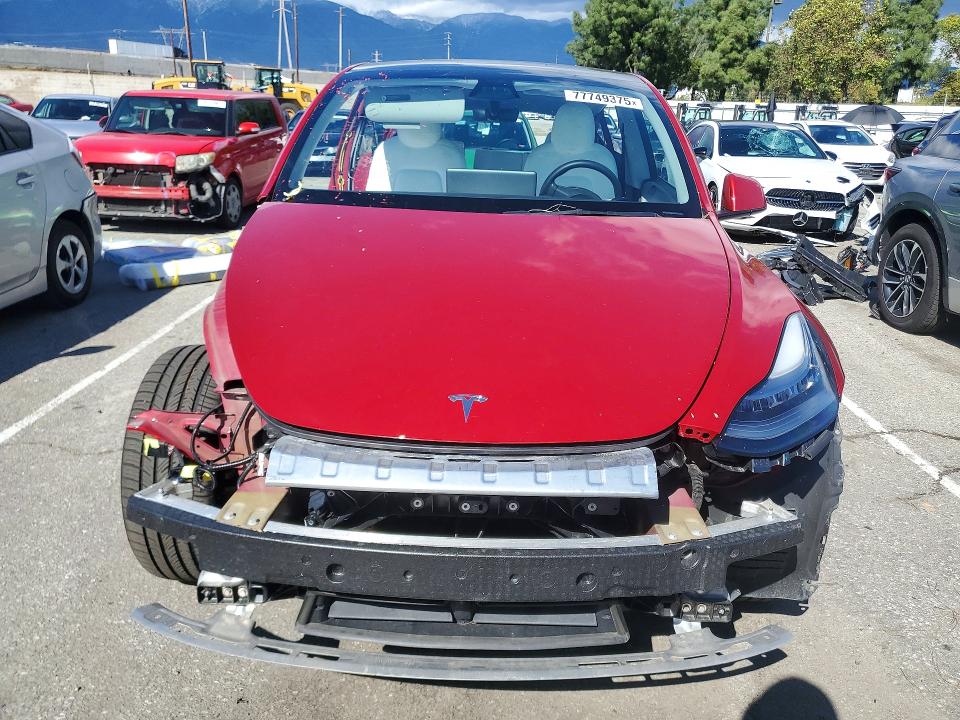 Продаж на аукціоні авто 2022 Tesla Model Y, vin: 7SAYGDEE5NF369488, номер лоту: 77749375