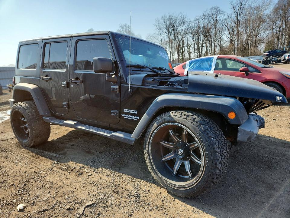 2016 Jeep Wrangler Unlimited მანქანა იყიდება აუქციონზე, vin: 1C4BJWDG6GL150638, აუქციონის ნომერი: 77081025