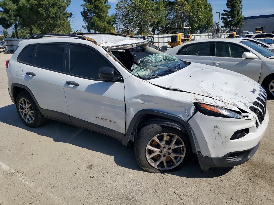 2017 Jeep Cherokee მანქანა იყიდება აუქციონზე, vin: 1C4PJLABXHW574501, აუქციონის ნომერი: 78127965