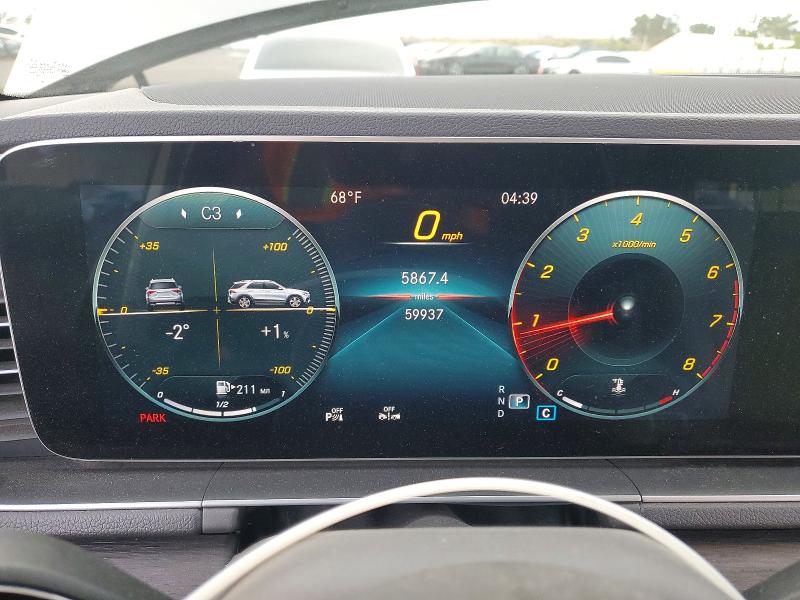 77427115 :رقم المزاد ، 4JGFB4KB2LA078090 vin ، 2020 Mercedes-benz Gle مزاد بيع