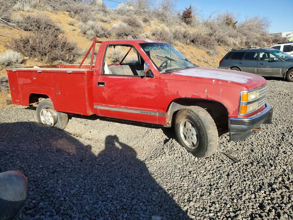 75699695 :رقم المزاد ، 1GCFK24K4LE104350 vin ، 1990 Chev Gmt-400 مزاد بيع