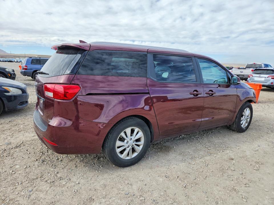 77604845 :رقم المزاد ، KNDMB5C11G6200163 vin ، 2016 Kia Sedona مزاد بيع