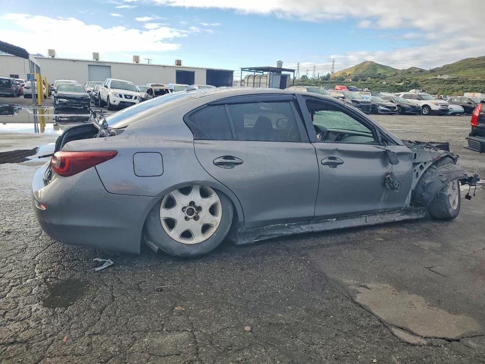 77533865 :رقم المزاد ، JN1BV7AP9FM346857 vin ، 2015 Infiniti Q50 مزاد بيع