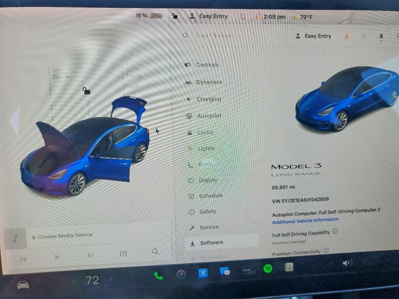 Продажа на аукционе авто 2018 Tesla Model 3, vin: 5YJ3E1EA9JF042806, номер лота: 78484925