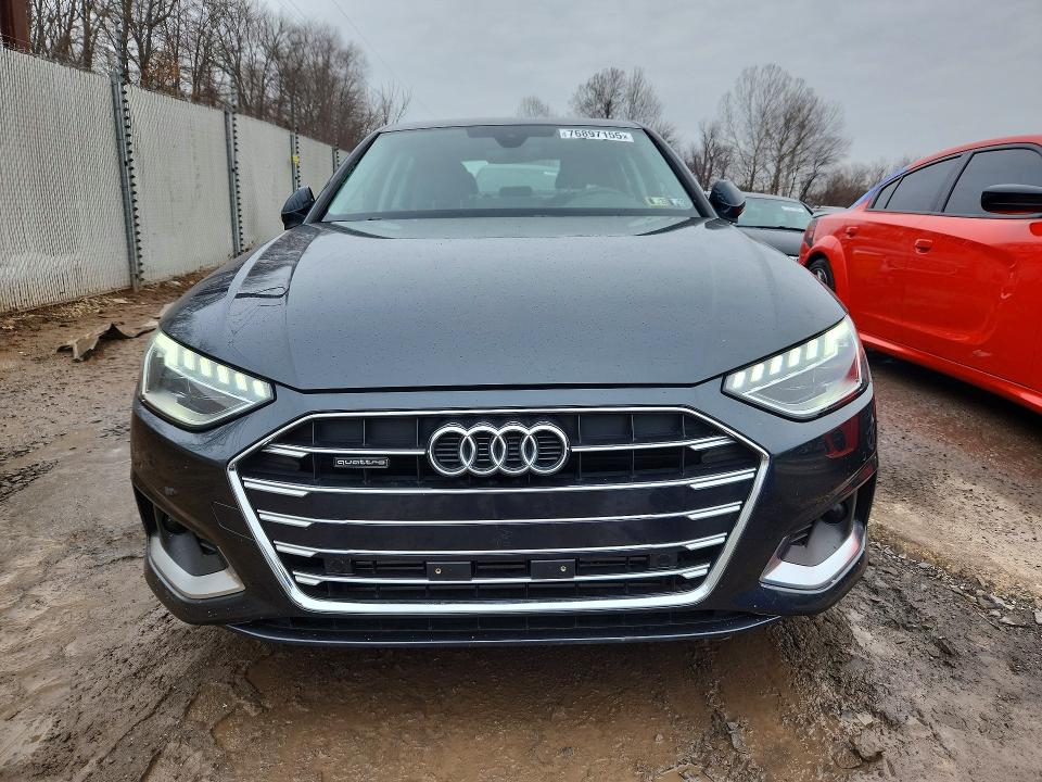 2023 Audi A4 მანქანა იყიდება აუქციონზე, vin: WAUABAF42PN020596, აუქციონის ნომერი: 76897155