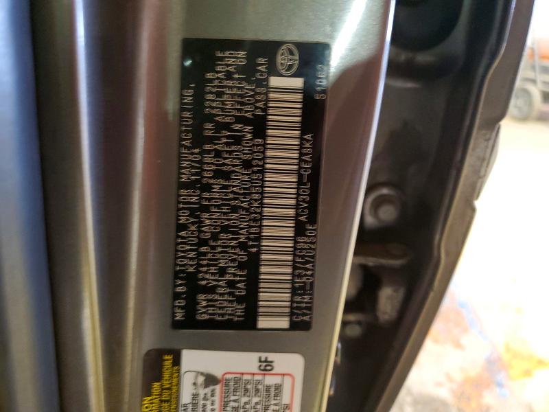 2005 Toyota Camry მანქანა იყიდება აუქციონზე, vin: 4T1BE32K85U512059, აუქციონის ნომერი: 75582395