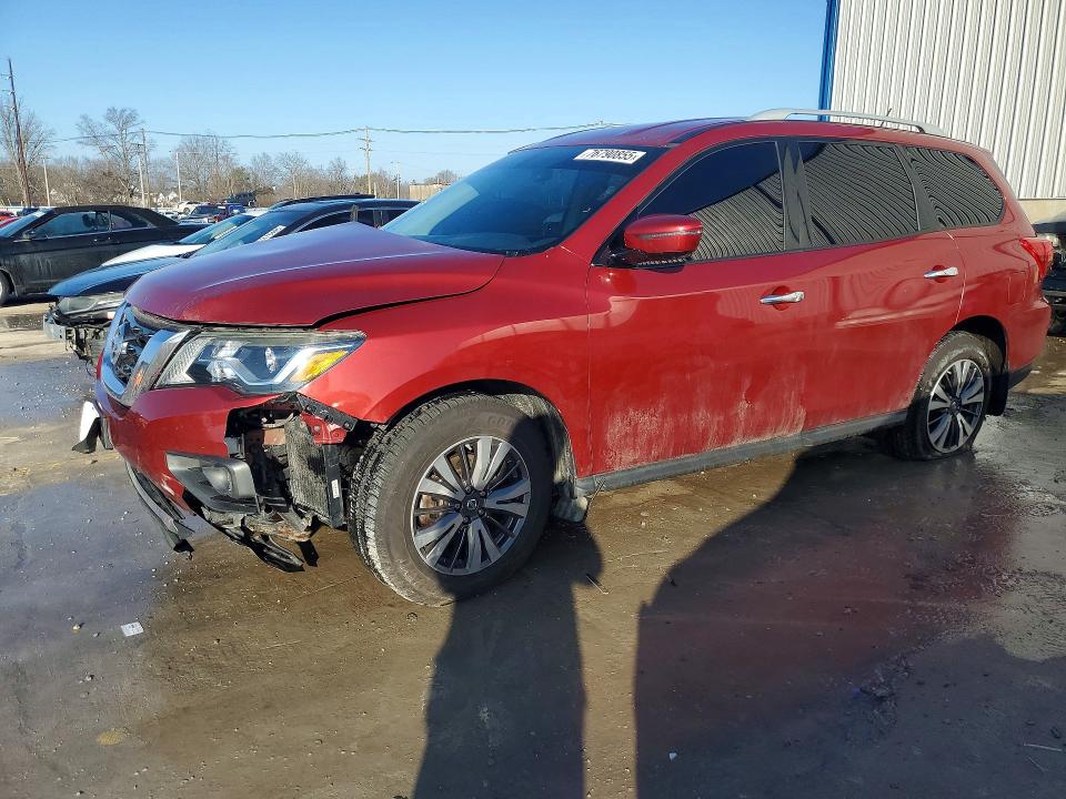 Auction sale of the 2017 Nissan Pathfinder, vin: 5N1DR2MM3HC606740, lot number: 76790855