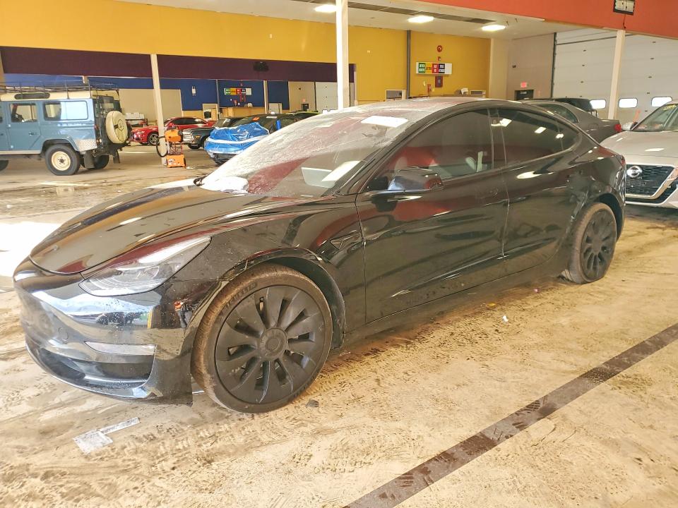 Продажа на аукционе авто 2021 Tesla Model 3, vin: 5YJ3E1EB0MF975345, номер лота: 76799625