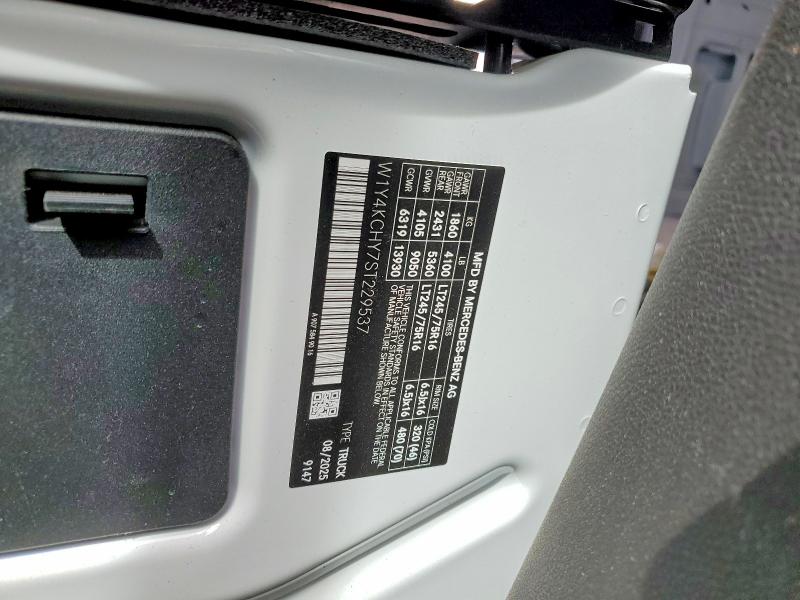 Продаж на аукціоні авто 2025 Mercedes Benz Sprinter, vin: W1Y4KCHY7ST229537, номер лоту: 79017165