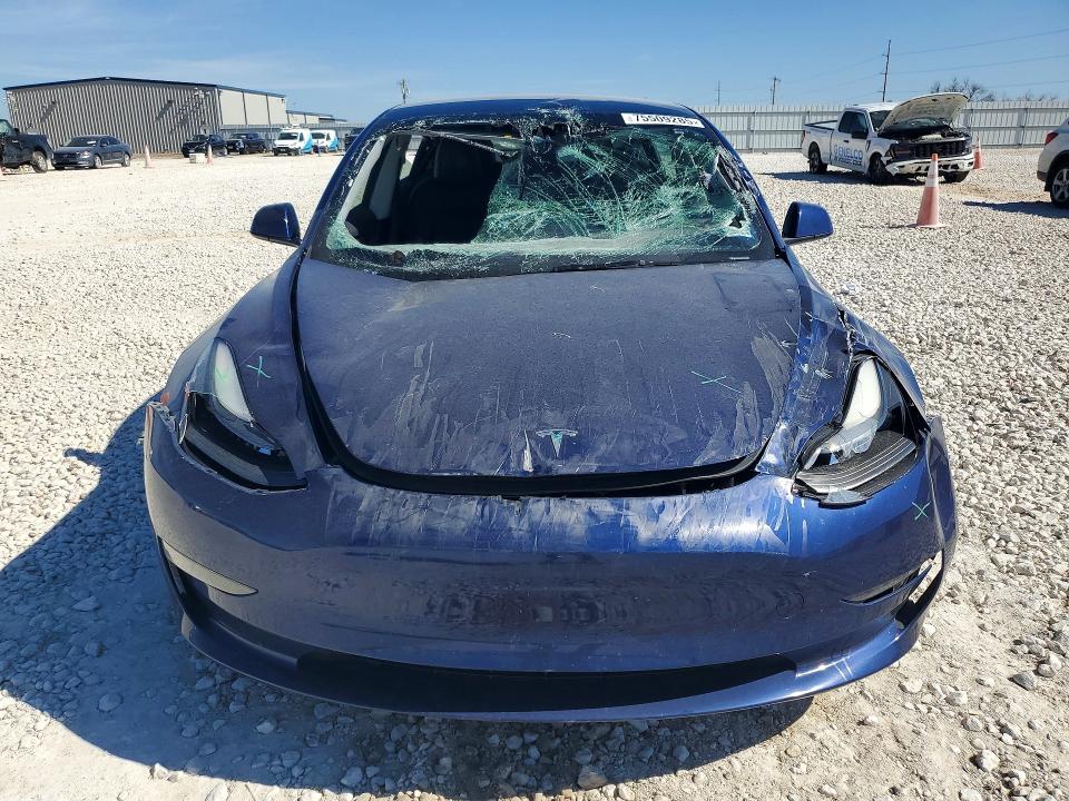 75509285 :رقم المزاد ، 5YJ3E1EC7PF505763 vin ، 2023 Tesla Model 3 مزاد بيع