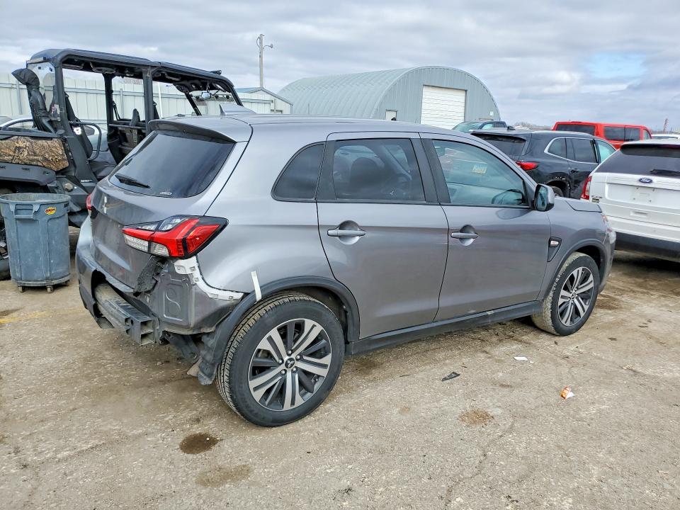 2020 Mitsubishi Outlander Sport მანქანა იყიდება აუქციონზე, vin: JA4AR3AU0LU024836, აუქციონის ნომერი: 75706255
