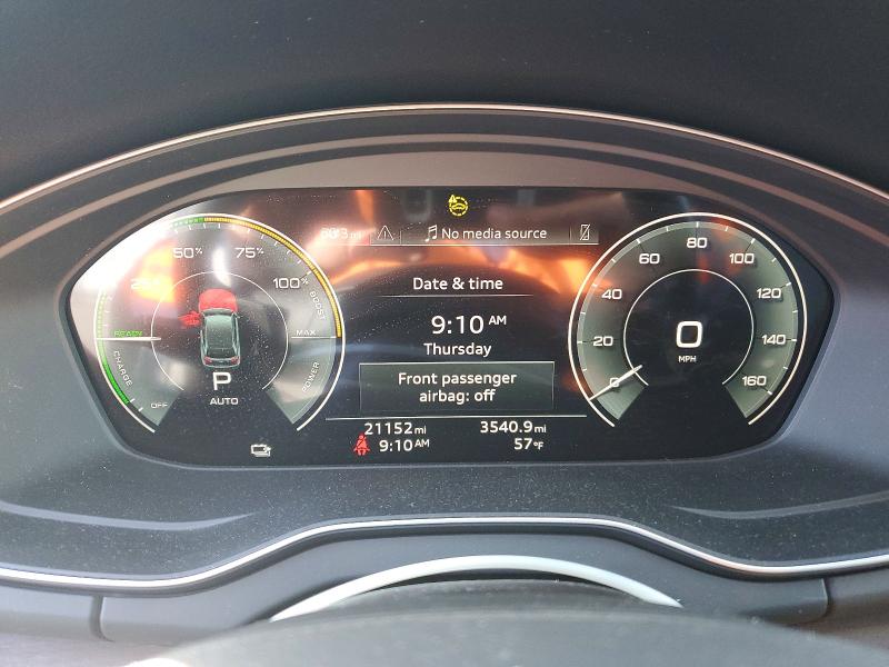 76838835 :رقم المزاد ، WA1G2AFY4R2075498 vin ، 2024 Audi Q5 E مزاد بيع
