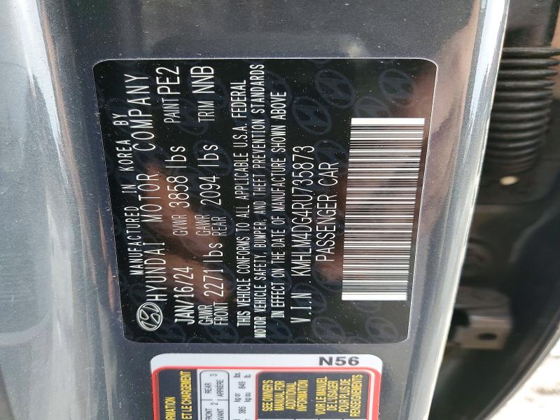 Продаж на аукціоні авто 2024 Hyundai Elantra, vin: KMHLM4DG4RU735873, номер лоту: 76625075