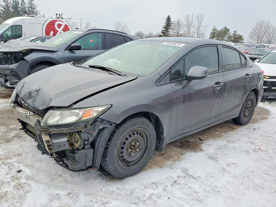 76530075 :رقم المزاد ، 2HGFB2F47DH014233 vin ، 2013 Honda Civic مزاد بيع
