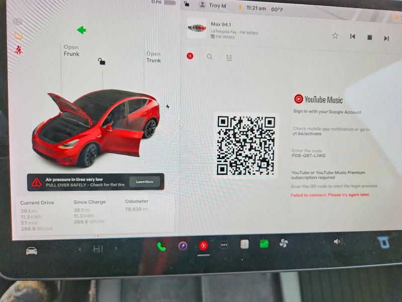 Продажа на аукционе авто 2021 Tesla Model Y, vin: 5YJYGDEE3MF260751, номер лота: 76931955