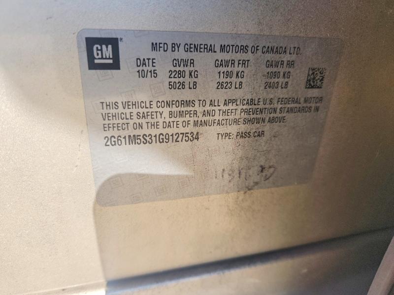 Продажа на аукционе авто 2016 Cadillac Xts, vin: 2G61M5S31G9127534, номер лота: 76644005