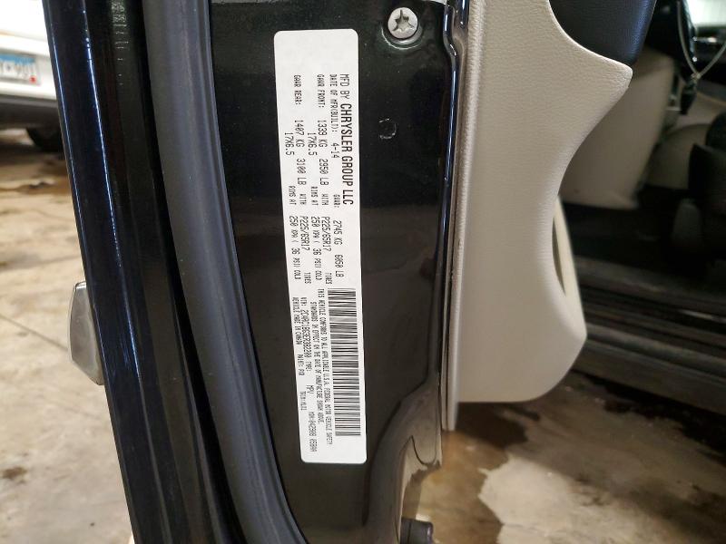 78400115 :رقم المزاد ، 2C4RC1BG3ER382200 vin ، 2014 Chrysler Town & Country مزاد بيع