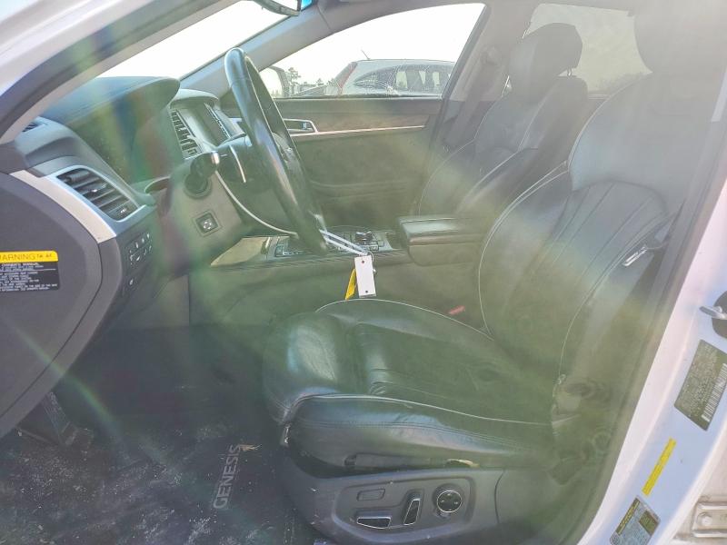 2015 Hyundai Genesis მანქანა იყიდება აუქციონზე, vin: KMHGN4JF0FU051697, აუქციონის ნომერი: 76570615
